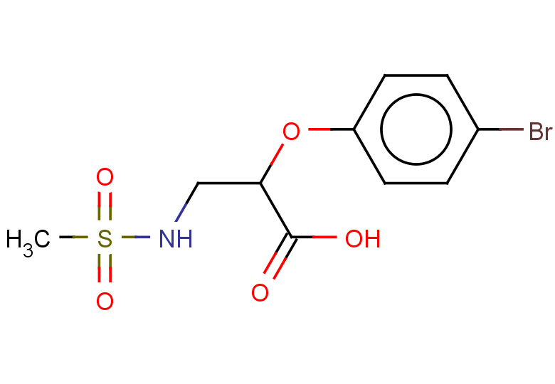 2-(4-bromophenoxy)-3-methanesulfonamidopropanoic acid