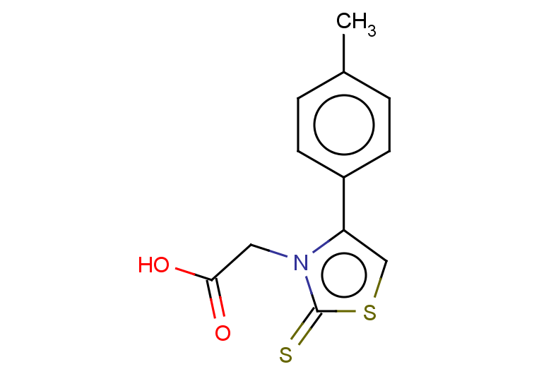 2-[4-(4-methylphenyl)-2-sulfanylidene-2,3-dihydro-1,3-thiazol-3-yl]acetic acid
