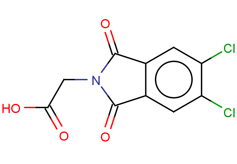 2-(5,6-dichloro-1,3-dioxo-2,3-dihydro-1H-isoindol-2-yl)acetic acid