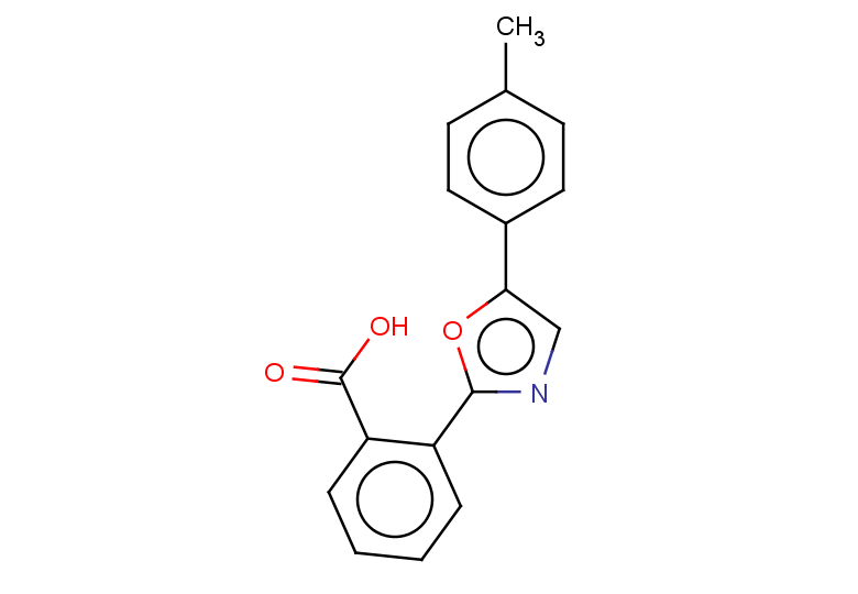 2-[5-(4-methylphenyl)-1,3-oxazol-2-yl]benzoic acid