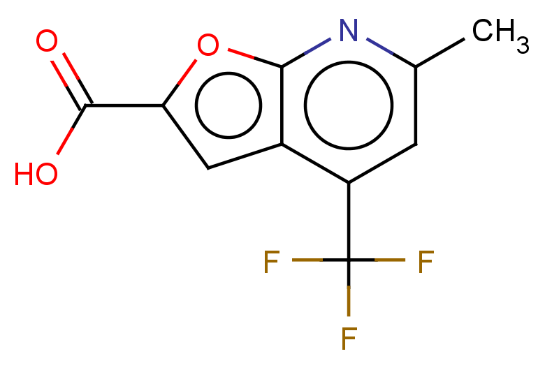 6-methyl-4-(trifluoromethyl)furo[2,3-b]pyridine-2-carboxylic acid