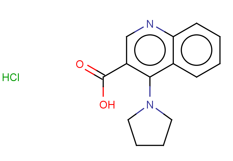 4-(pyrrolidin-1-yl)quinoline-3-carboxylic acid hydrochloride