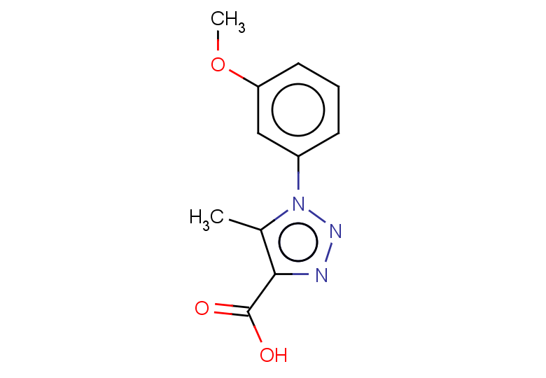 1-(3-methoxyphenyl)-5-methyl-1H-1,2,3-triazole-4-carboxylic acid