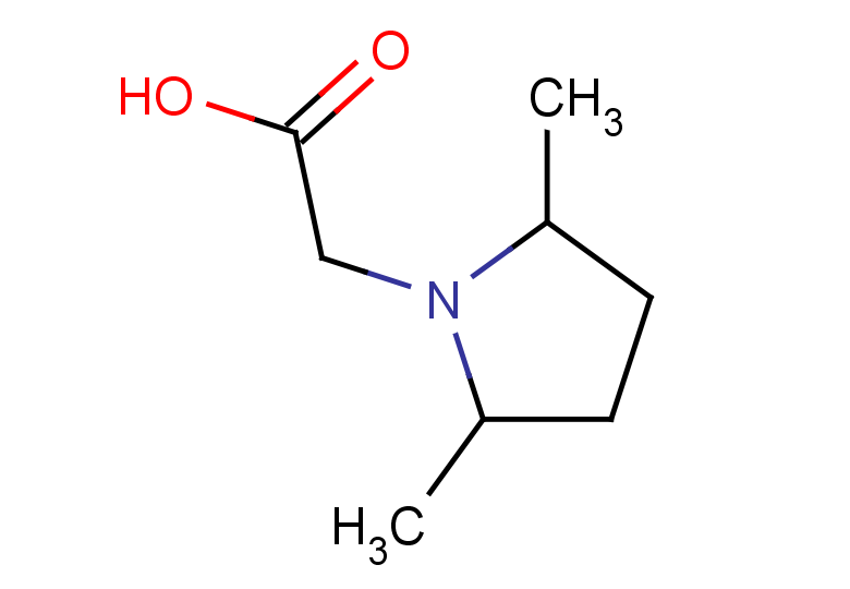 2-(2,5-dimethylpyrrolidin-1-yl)acetic acid