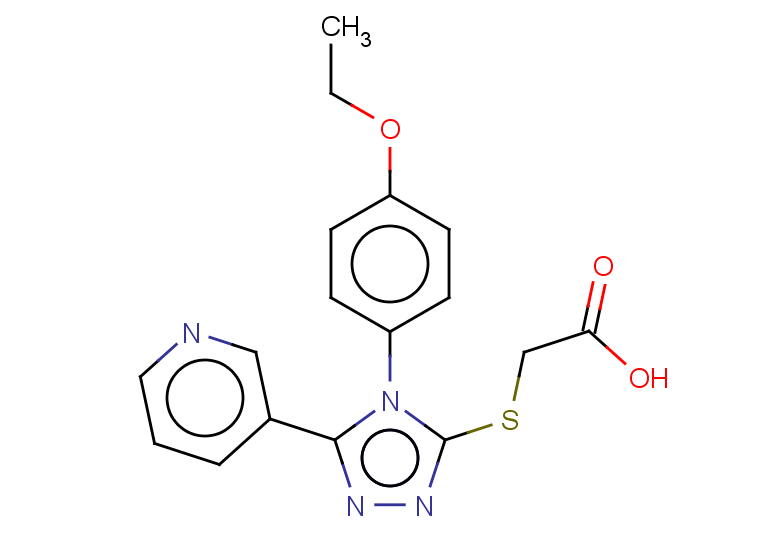 2-{[4-(4-ethoxyphenyl)-5-(pyridin-3-yl)-4H-1,2,4-triazol-3-yl]sulfanyl}acetic acid