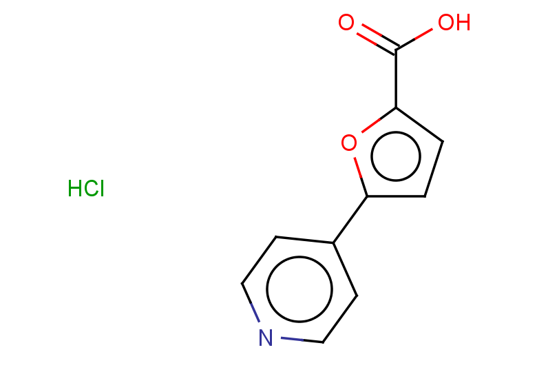 5-(pyridin-4-yl)furan-2-carboxylic acid hydrochloride