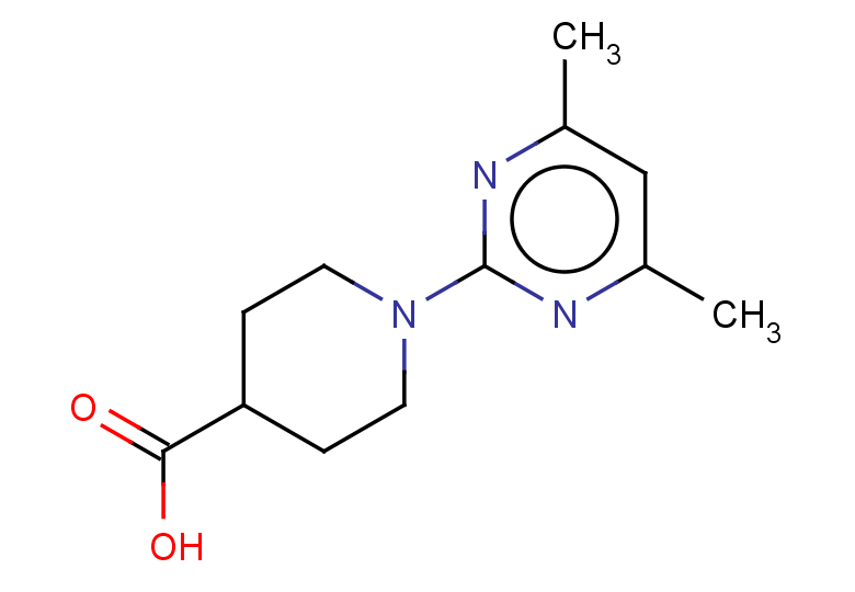 1-(4,6-dimethylpyrimidin-2-yl)piperidine-4-carboxylic acid