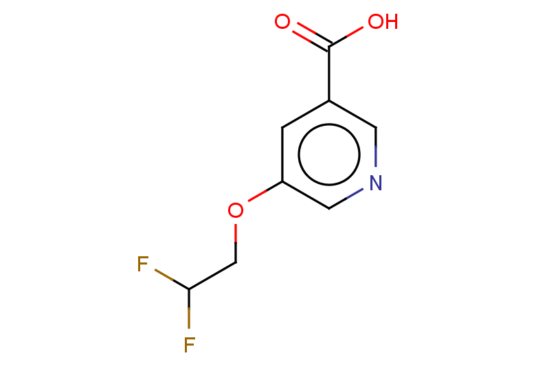 5-(2,2-difluoroethoxy)pyridine-3-carboxylic acid
