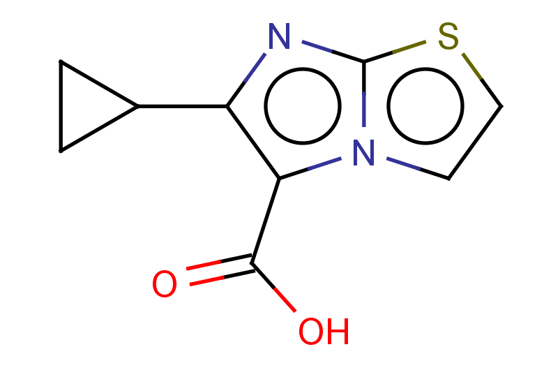 6-cyclopropylimidazo[2,1-b][1,3]thiazole-5-carboxylic acid