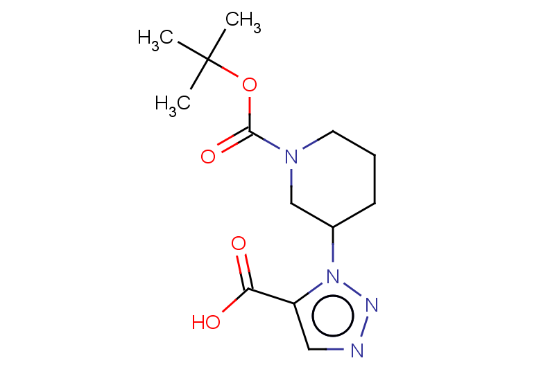 1-{1-[(tert-butoxy)carbonyl]piperidin-3-yl}-1H-1,2,3-triazole-5-carboxylic acid