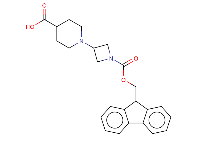1-(1-{[(9H-fluoren-9-yl)methoxy]carbonyl}azetidin-3-yl)piperidine-4-carboxylic acid