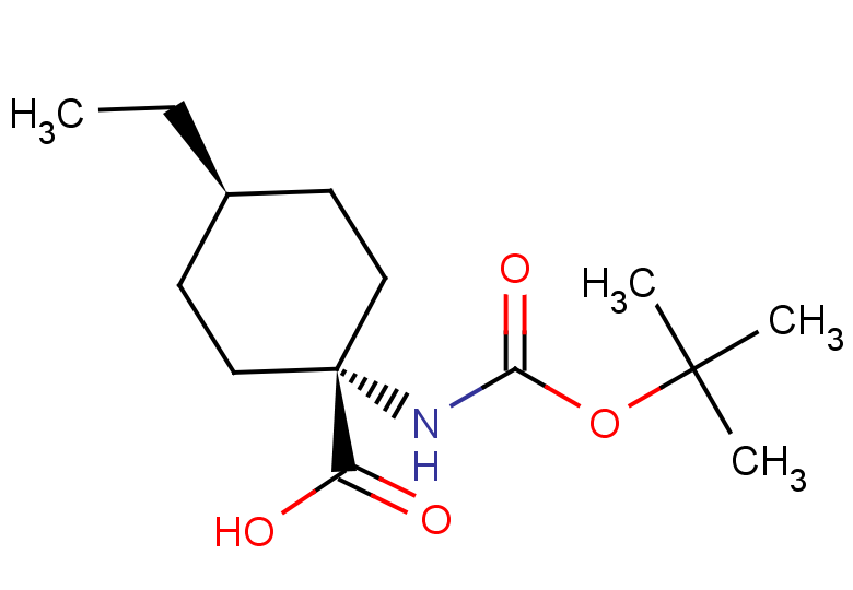 rac-(1s,4r)-1-{[(tert-butoxy)carbonyl]amino}-4-ethylcyclohexane-1-carboxylic acid