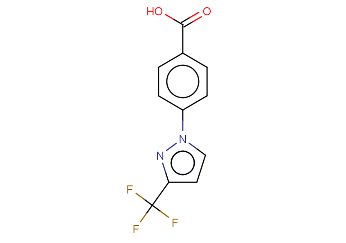 4-[3-(trifluoromethyl)-1H-pyrazol-1-yl]benzoic acid