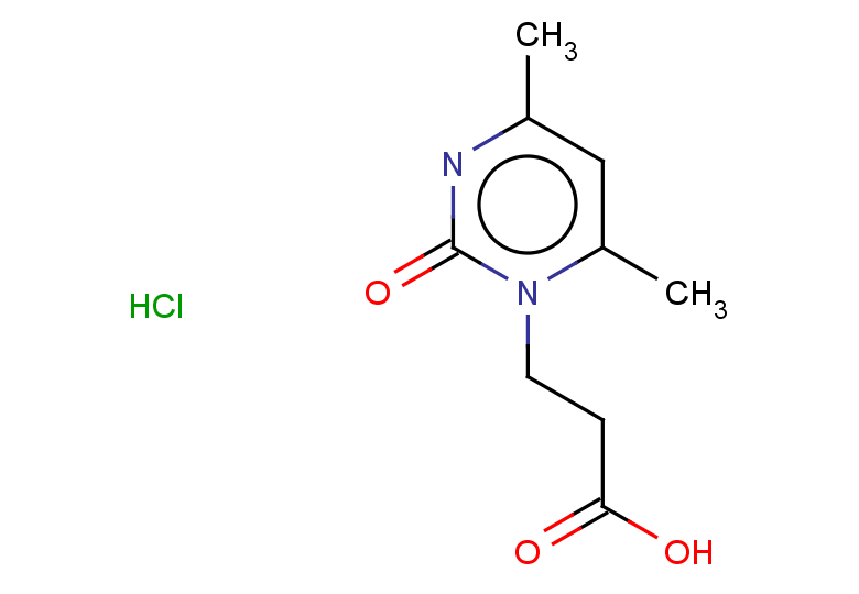 3-(4,6-dimethyl-2-oxo-1,2-dihydropyrimidin-1-yl)propanoic acid hydrochloride