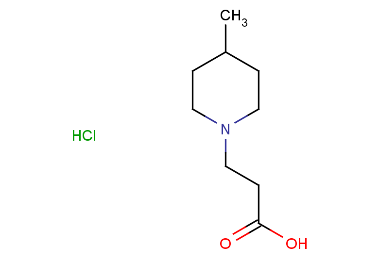 3-(4-methylpiperidin-1-yl)propanoic acid hydrochloride