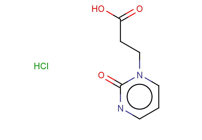 3-(2-oxo-1,2-dihydropyrimidin-1-yl)propanoic acid hydrochloride