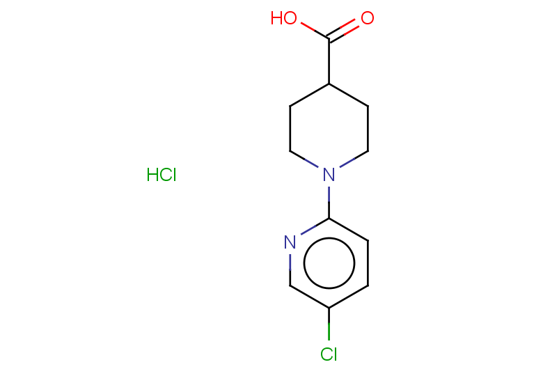1-(5-chloropyridin-2-yl)piperidine-4-carboxylic acid hydrochloride