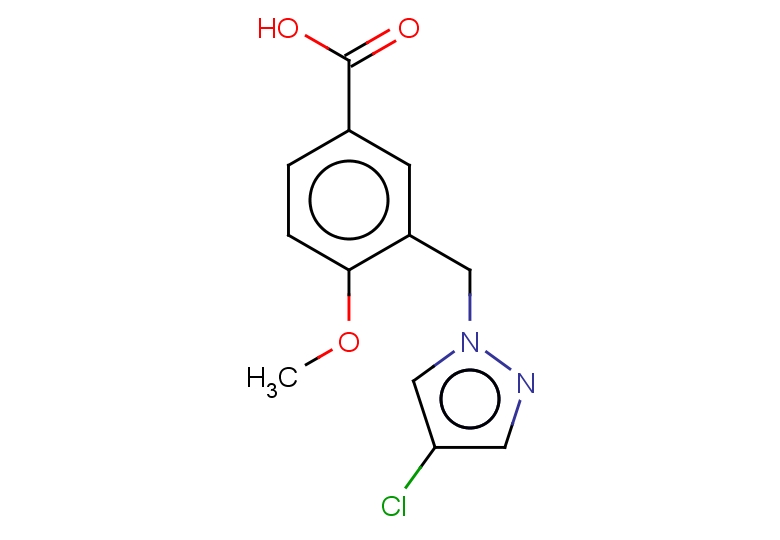 3-[(4-chloro-1H-pyrazol-1-yl)methyl]-4-methoxybenzoic acid