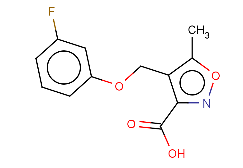 4-(3-fluorophenoxymethyl)-5-methyl-1,2-oxazole-3-carboxylic acid