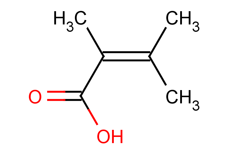 2,3-dimethylbut-2-enoic acid