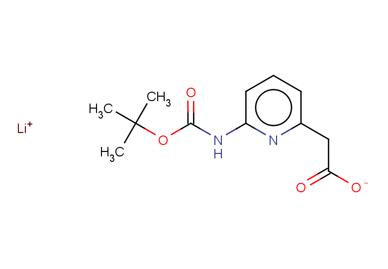 lithium(1+) ion 2-(6-{[(tert-butoxy)carbonyl]amino}pyridin-2-yl)acetate