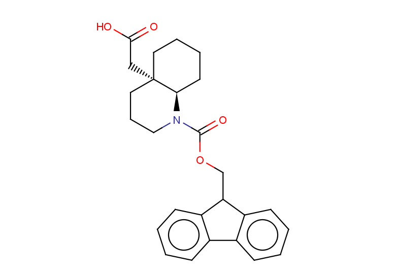 rac-2-[(4aR,8aR)-1-{[(9H-fluoren-9-yl)methoxy]carbonyl}-decahydroquinolin-4a-yl]acetic acid, cis
