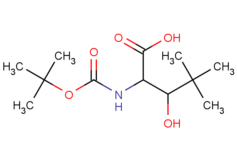 2-{[(tert-butoxy)carbonyl]amino}-3-hydroxy-4,4-dimethylpentanoic acid