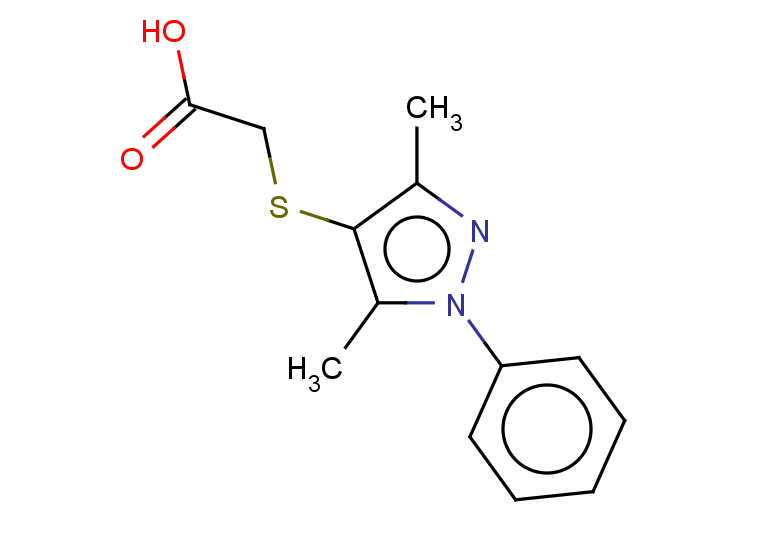 2-[(3,5-dimethyl-1-phenyl-1H-pyrazol-4-yl)sulfanyl]acetic acid