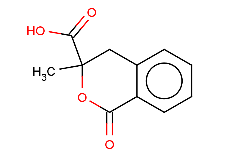 3-methyl-1-oxo-3,4-dihydro-1H-2-benzopyran-3-carboxylic acid