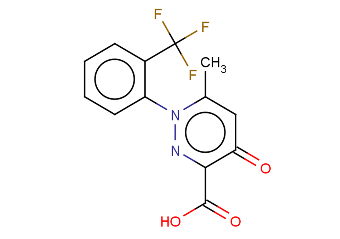 6-methyl-4-oxo-1-[2-(trifluoromethyl)phenyl]-1,4-dihydropyridazine-3-carboxylic acid