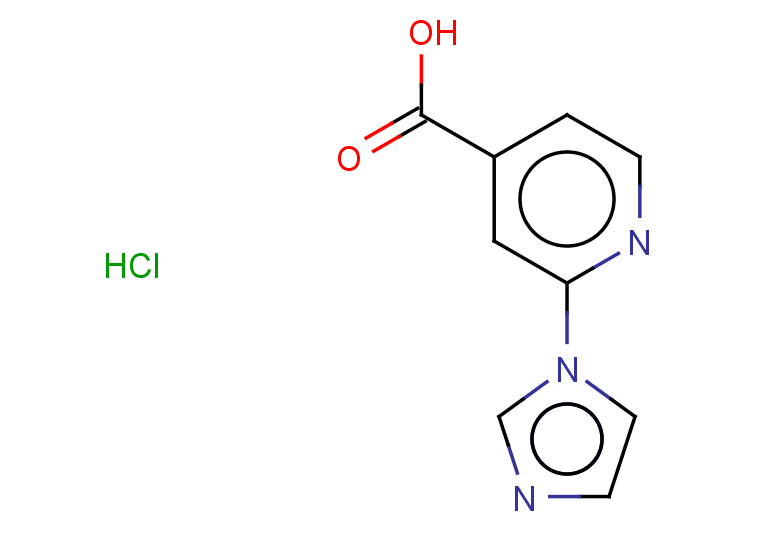 2-(1H-imidazol-1-yl)pyridine-4-carboxylic acid hydrochloride