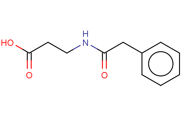 3-(2-phenylacetamido)propanoic acid