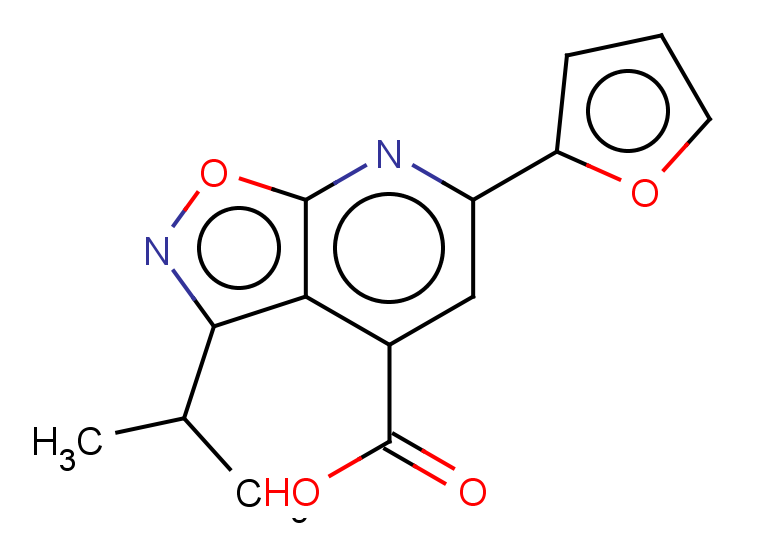 6-(furan-2-yl)-3-(propan-2-yl)-[1,2]oxazolo[5,4-b]pyridine-4-carboxylic acid