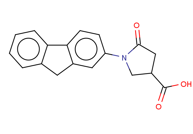 1-(9H-fluoren-2-yl)-5-oxopyrrolidine-3-carboxylic acid