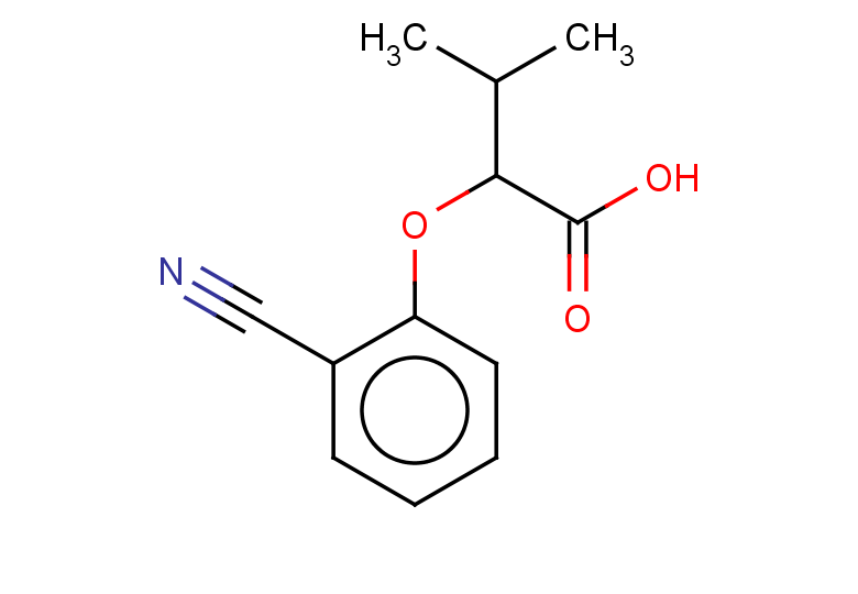 2-(2-cyanophenoxy)-3-methylbutanoic acid