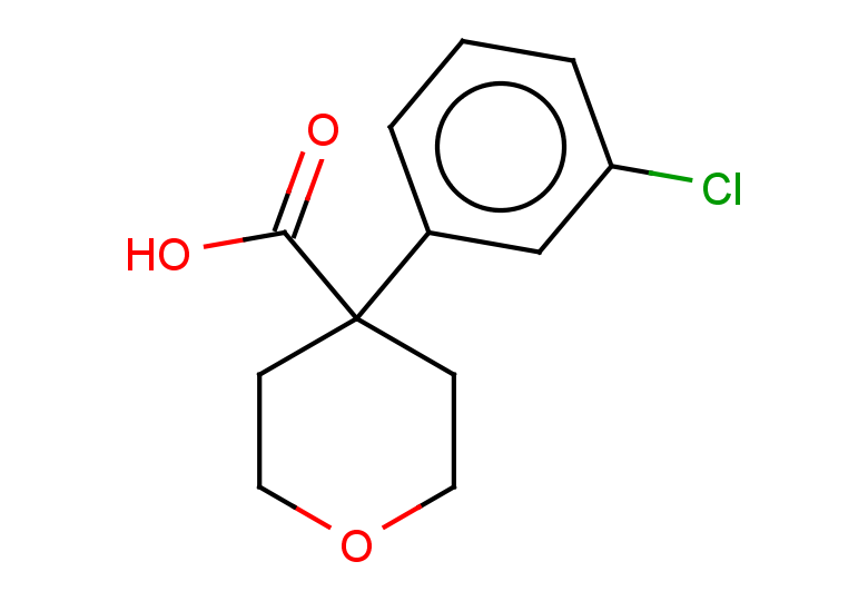 4-(3-chlorophenyl)oxane-4-carboxylic acid