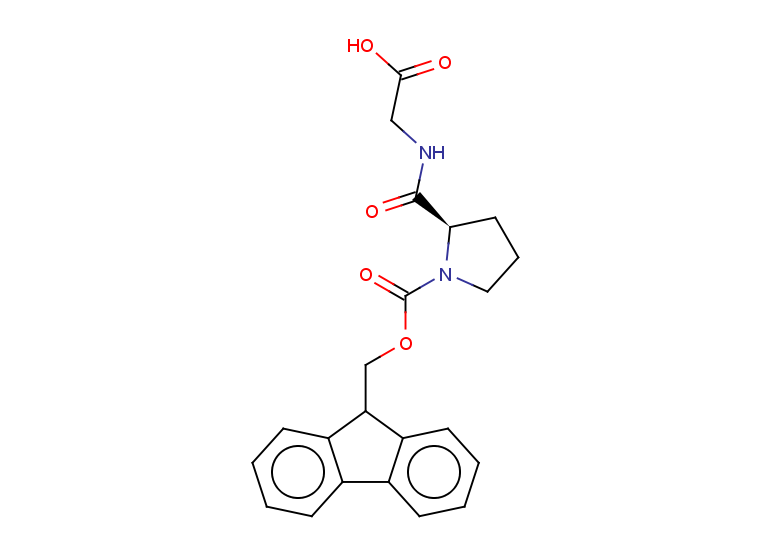 2-{[(2R)-1-{[(9H-fluoren-9-yl)methoxy]carbonyl}pyrrolidin-2-yl]formamido}acetic acid