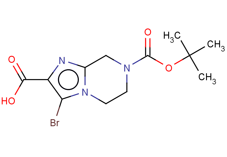 3-bromo-7-[(tert-butoxy)carbonyl]-5H,6H,7H,8H-imidazo[1,2-a]pyrazine-2-carboxylic acid
