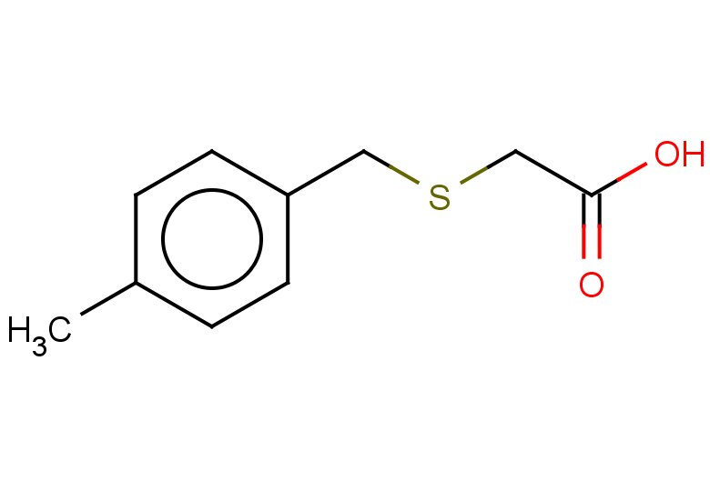 2-{[(4-methylphenyl)methyl]sulfanyl}acetic acid