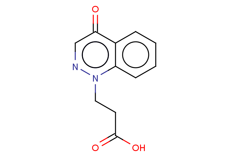 3-(4-oxo-1,4-dihydrocinnolin-1-yl)propanoic acid