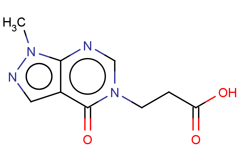 3-{1-methyl-4-oxo-1H,4H,5H-pyrazolo[3,4-d]pyrimidin-5-yl}propanoic acid
