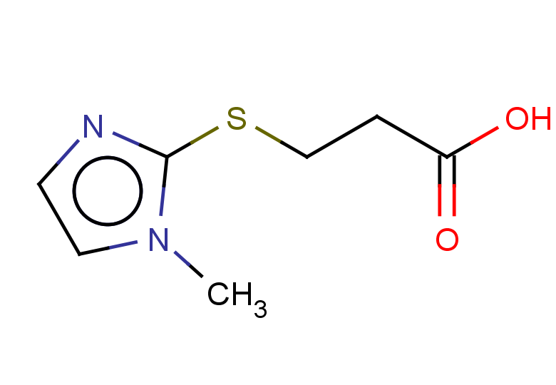 3-[(1-methyl-1H-imidazol-2-yl)sulfanyl]propanoic acid
