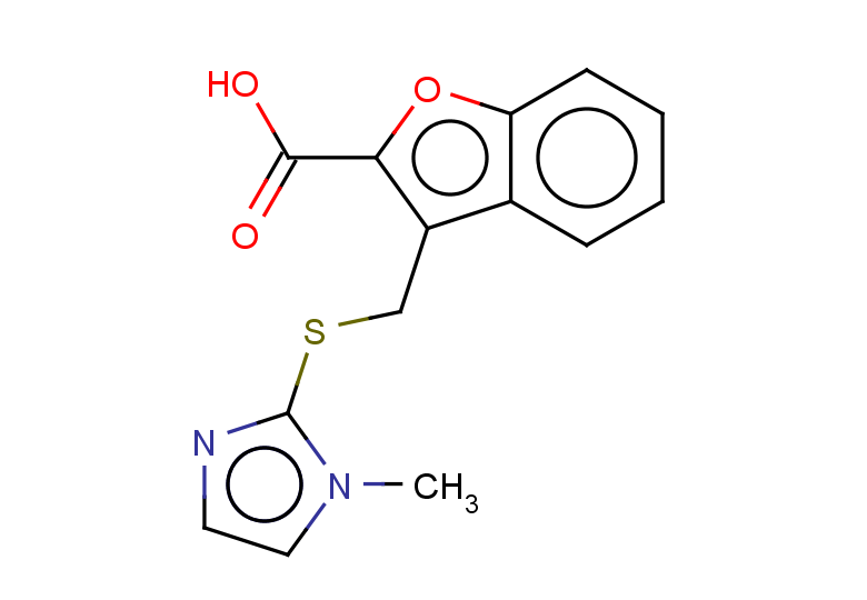 3-{[(1-methyl-1H-imidazol-2-yl)sulfanyl]methyl}-1-benzofuran-2-carboxylic acid