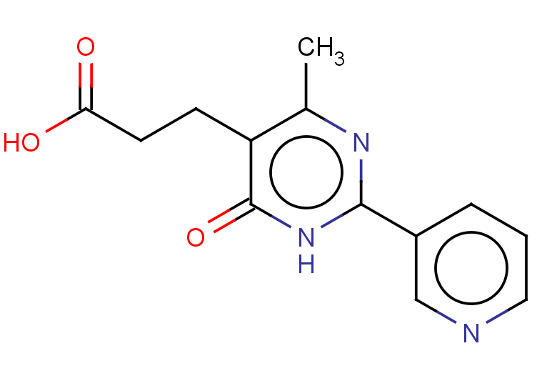 3-[4-methyl-6-oxo-2-(pyridin-3-yl)-1,6-dihydropyrimidin-5-yl]propanoic acid