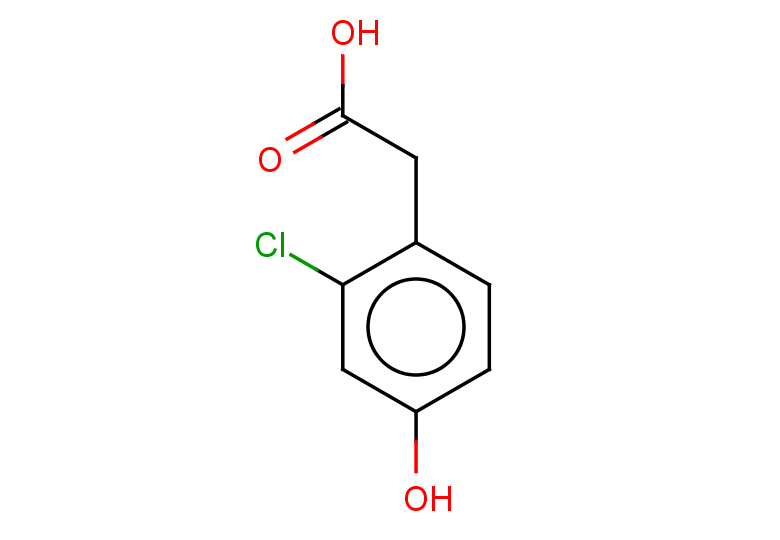 2-(2-chloro-4-hydroxyphenyl)acetic acid