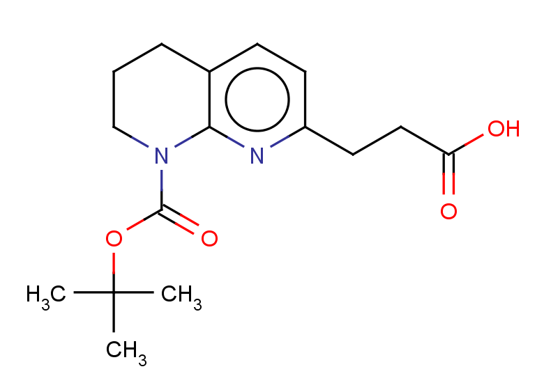 3-{8-[(tert-butoxy)carbonyl]-5,6,7,8-tetrahydro-1,8-naphthyridin-2-yl}propanoic acid