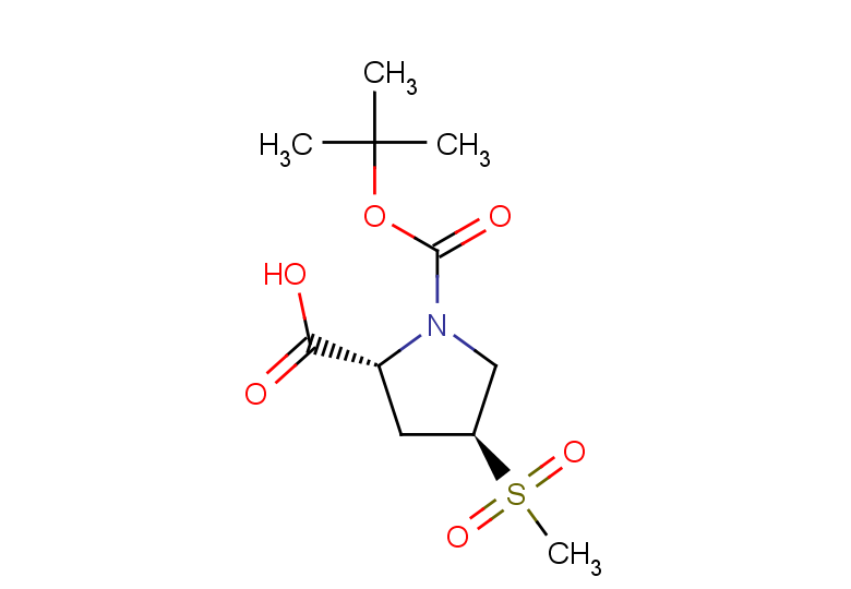 (2R,4S)-1-[(tert-butoxy)carbonyl]-4-methanesulfonylpyrrolidine-2-carboxylic acid