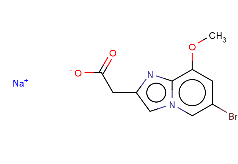 sodium 2-{6-bromo-8-methoxyimidazo[1,2-a]pyridin-2-yl}acetate