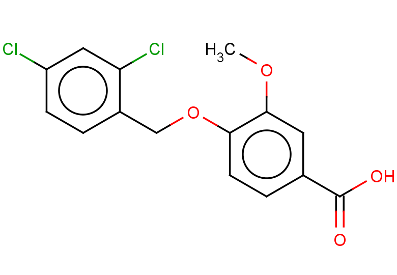 4-[(2,4-dichlorophenyl)methoxy]-3-methoxybenzoic acid