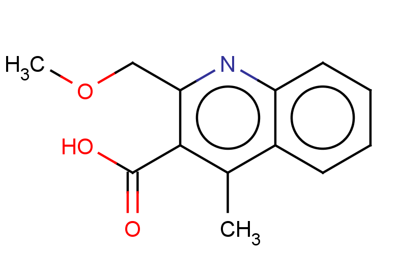 2-(methoxymethyl)-4-methylquinoline-3-carboxylic acid
